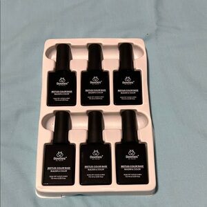 Black Gel Nail Polish Set